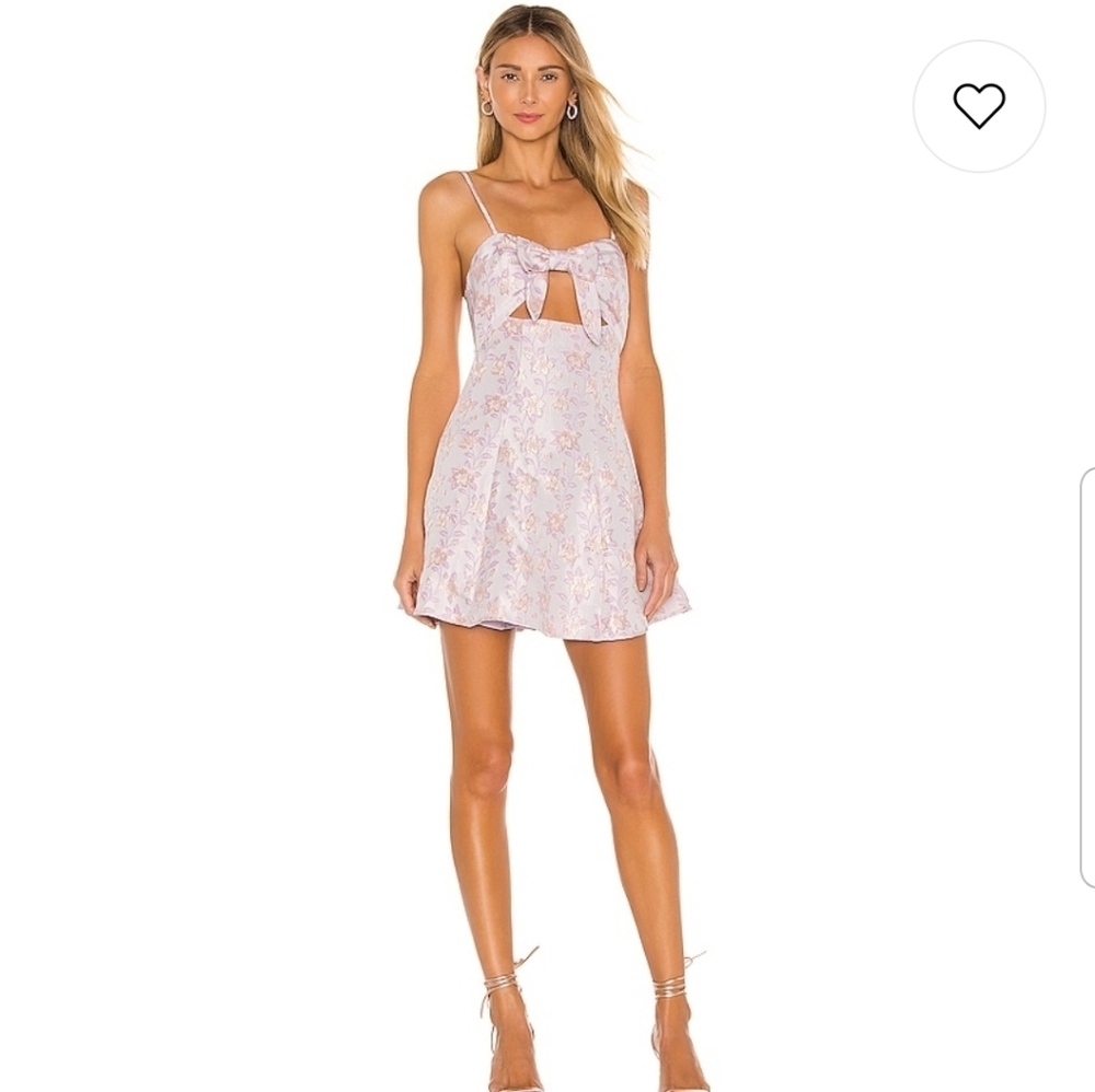 Majorelle Queens Mini Dress In Pink Fantasy
